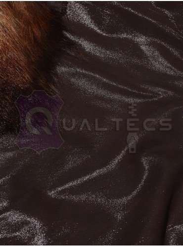 Tanned material fur for sheepskin coats Tuscany Kit | Color: silver Ice Nubuck Tanned material fur for sheepskin coats Tuscany Kit | Color: silver Ice Nubuck