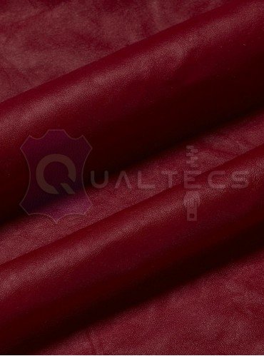 Шкіра одягова наппа | Колір: червоний Pantone 118 Шкіра одягова наппа | Колір: червоний Pantone 118