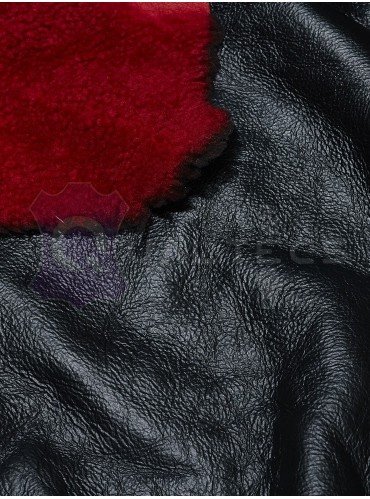 Tanned material fur for sheepskin coats Merino Sheepskin Prada | Color: Black Tanned material fur for sheepskin coats Merino Sheepskin Prada | Color: Black