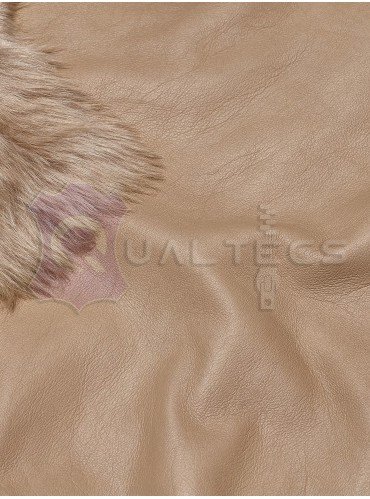 Tanned material fur for sheepskin coats Tuscany Fendi | Color: Beige Tanned material fur for sheepskin coats Tuscany Fendi | Color: Beige