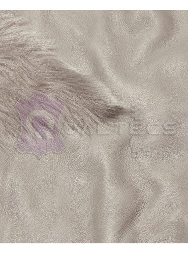 Tanned material fur for sheepskin coats Tuscany Fendi | Color: Light Grey Tanned material fur for sheepskin coats Tuscany Fendi | Color: Light Grey