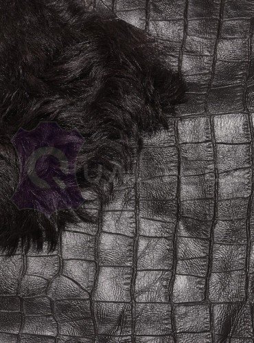 Хутро для дублянок Тоскана Mongolia (Curly) | Колір: Коричневий Кроко Хутро для дублянок Тоскана Mongolia (Curly) | Колір: Коричневий Кроко