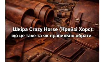 Шкіра Crazy Horse (Крейзі Хорс): що це таке та як правильно обрати