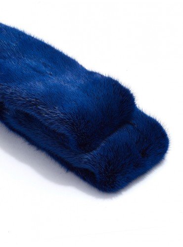 Mink fur | Mink dyed blue (electrician)