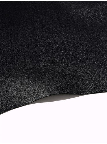 Goat leather - black 1 mm Goat leather - black 1 mm