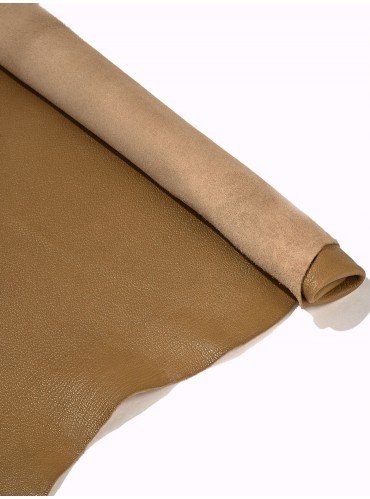 Goat leather - olive 1.5 mm