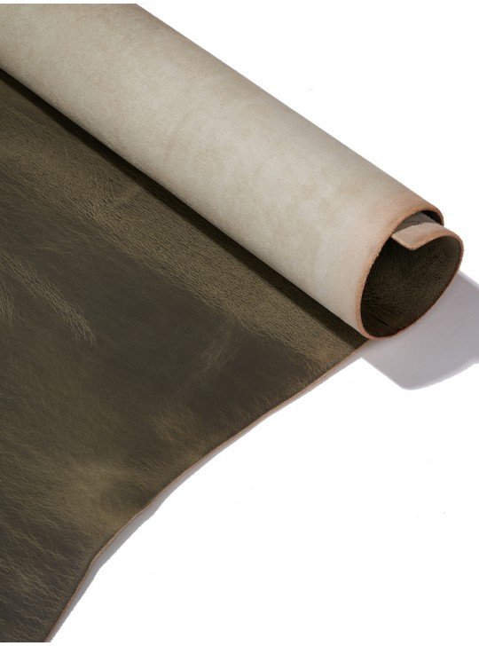 The vegetable leather | Color: green | Thickness: 3.0 mm The vegetable leather | Color: green | Thickness: 3.0 mm