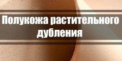 Полушкіра рослинного дублення