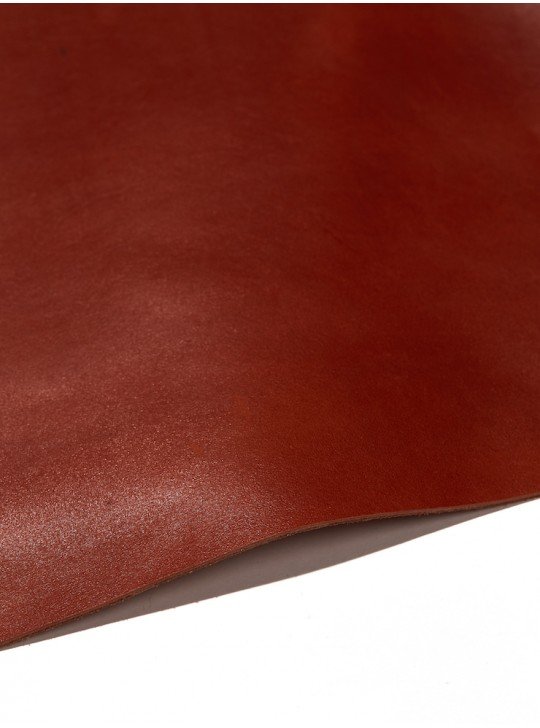 The vegetable leather | Color: cognac | Thickness: 1.8  mm